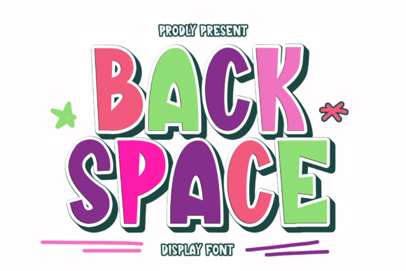 Back Space: A Fresh Approach to Casual Typography