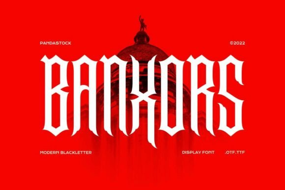Banxors: Unleashing Brutal Typography in Your Designs