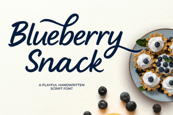 Blueberry Snack: The Sweet Script for Your Creative Projects