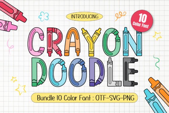 Crayon Doodle: The Playful Typeface for Creative Projects