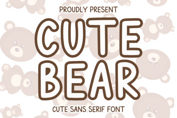Cute Bear: A Handwritten Font for Authentic, Fun Design