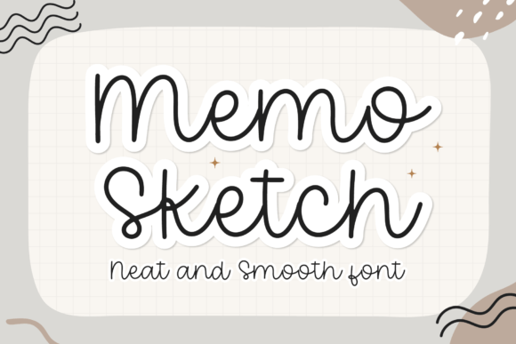 Memo Sketch: Your New Favorite Handwritten Font