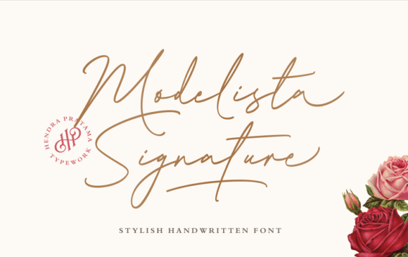 Modelista: A Modern Signature Font for Impactful Design