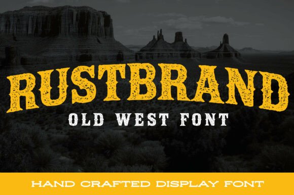 Rustbrand: Authentic Distressed Typography for Bold Projects