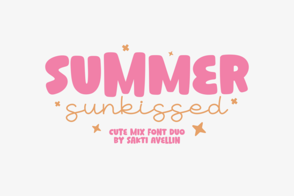 Summer Sunkissed: A Handmade Font for Modern Creatives