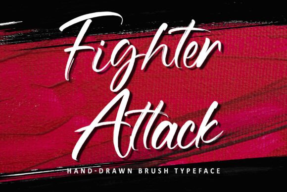 Unleash Raw Power: The Fighter Attack Font