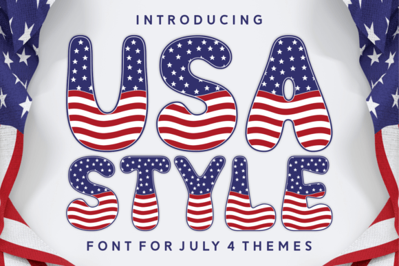 USA Style Font: Bold Patriotism in Every Letter